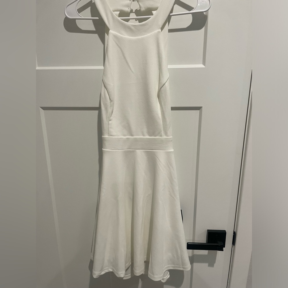 White short dress from Lulus